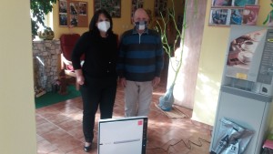 Čistička vzduchu v Domově seniorů Jankov